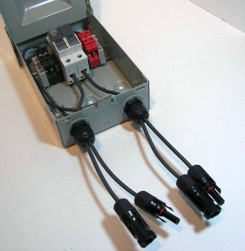 Pre-wired Solar Power Combiner Box