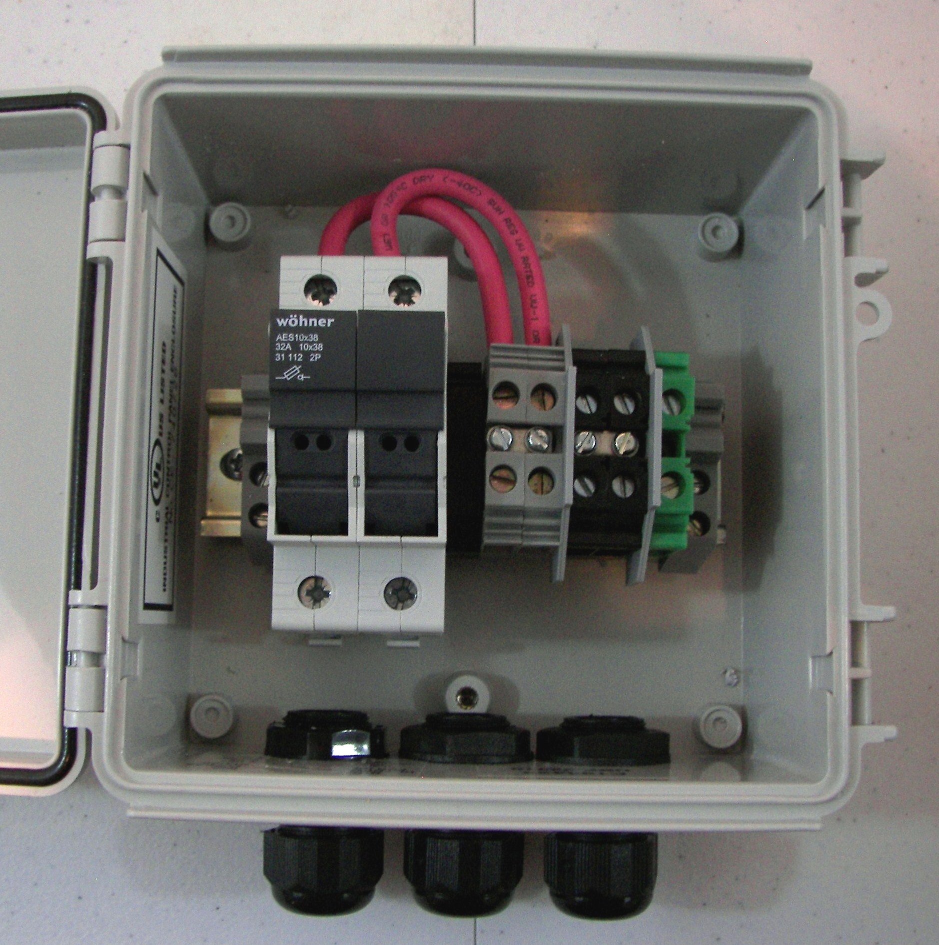 Solar Combiner Box