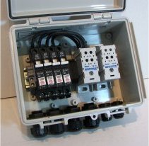 Solar Combiner Box with Circuit Breakers