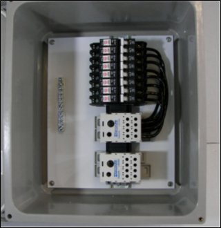 Solar Combiner Box with Circuit Breakers