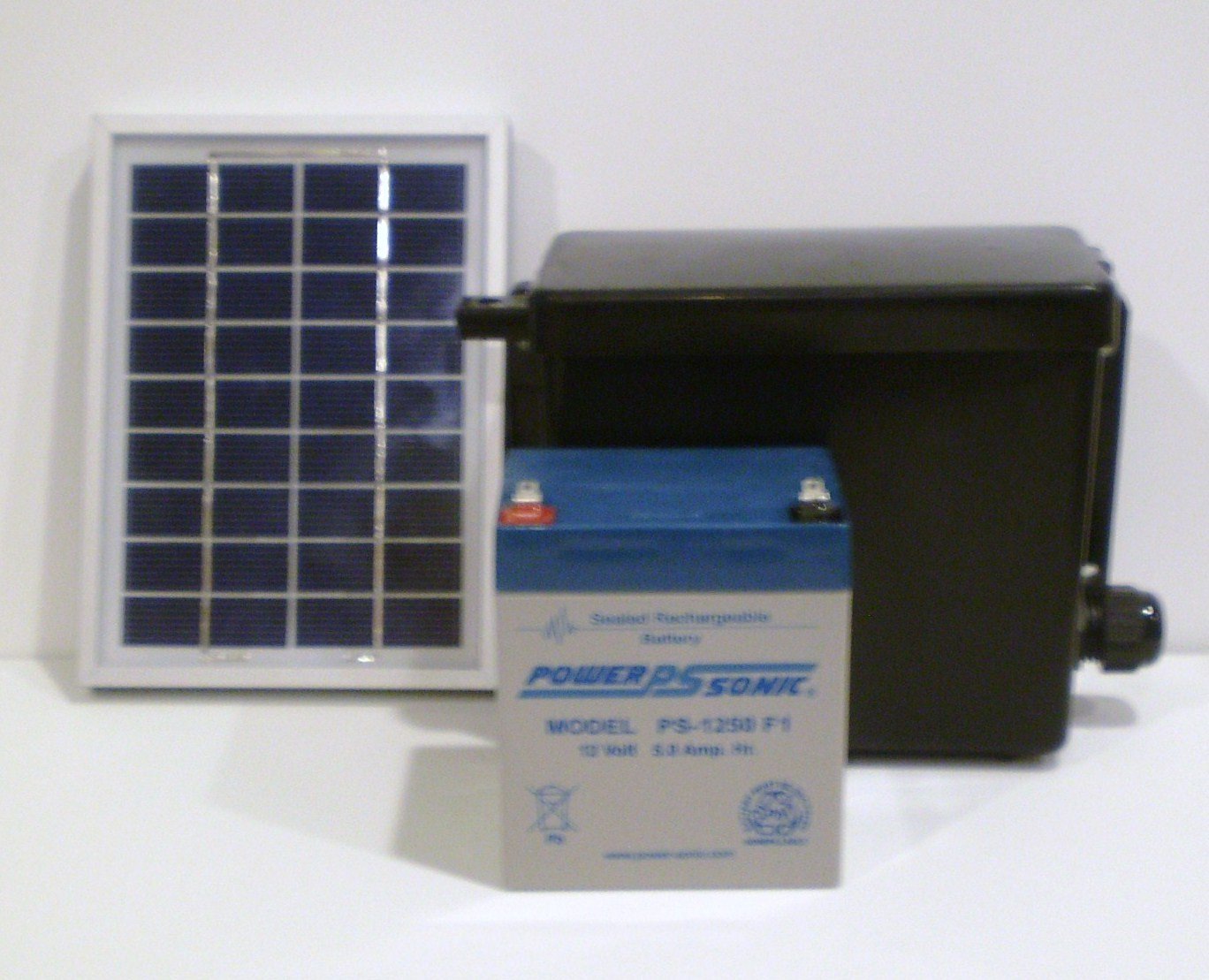 Remote Solar Power for Wireless Sensors