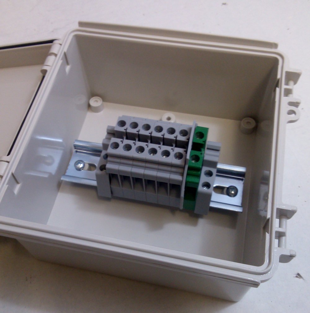 Solar Power Pass Through Box