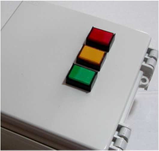 Tower light switch control box